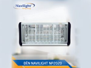 Đèn diệt côn trùng NP2020 có khung đèn làm bằng thép sơn tĩnh điện